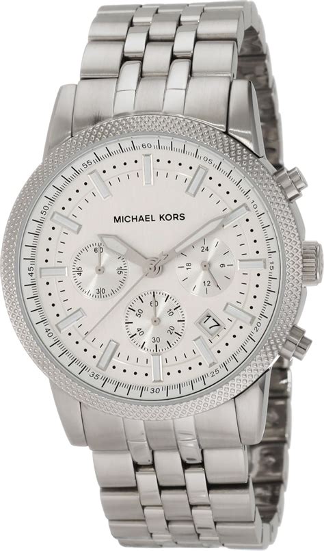 michael kors watch mk 8072|Michael Kors Silver Scout Chronograph Men's Watch MK8072.